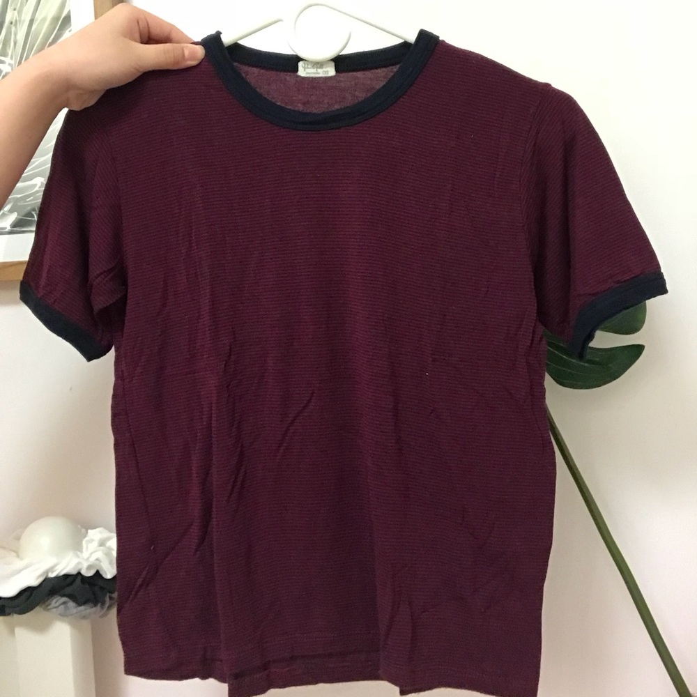 Brandy Melville John Galt stripe tee